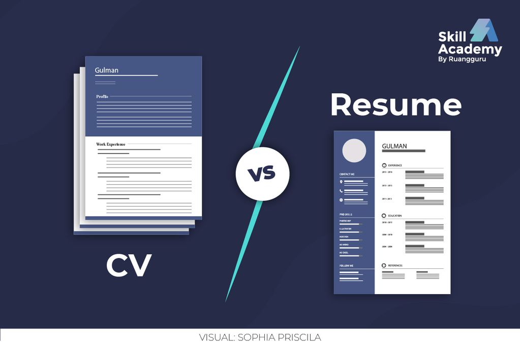 Perbedaan CV dan Resume untuk Fresh Graduate